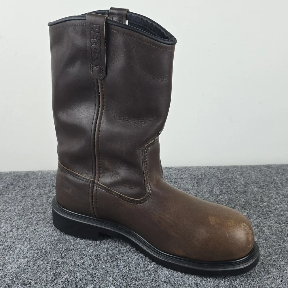 Red Wing 2230 Pull On Work Boots Men's 11.5 Brown Steel Toe Waterproof USA